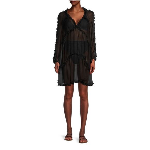 Aurum Dresses & Skirts - Aurum Chiffon Minidress size 2